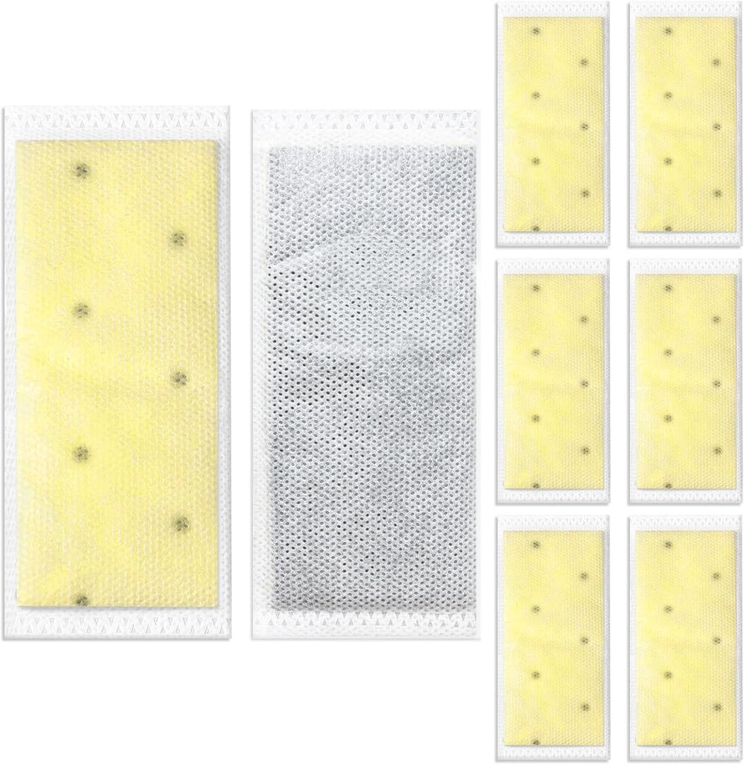 8 Pcs PureAir PK-2 Refill Filter Replacement for Frigidaire Produce Keeper Plus FRPAPK2RF Compatible with CrispSeal Plus Gallery Models GRMG2272BF, GRMG2272BF, GRMC2273BD, GRMC2273CF02