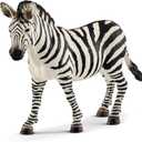 Schleich Wild Life Realistic Female Zebra Figurine - Authentic and Highly Detailed Wild Animal Toy, Durable for Education and Fun Play for Kids, Perfect for Boys and Girls, Ages 3+