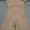 Strapless Shapewear for Women, Full Shape Wear Tummy Control Bodysuit, Seamless Slimming Body Shaper (Large, Nude)