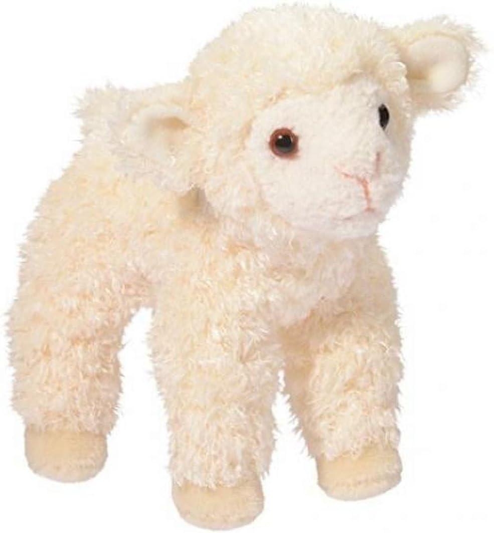 Douglas Little Bit Lamb Plush Stuffed Animal