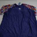 Halcurt Women's Plus Built in Bra Rash Guard Two Piece Swim Shirt and Pockets Boyleg Shorts 4XL