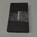 SHIELDON Case for iPhone 15 Pro Max 6.7", Genuine Leather Wallet Folio [Magnetic Closure] [RFID Blocking Card Slot] [Kickstand] Full Protection Case Compatible with iPhone 15 Pro Max 2023 - Black