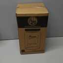 Extra Large Mason Jar - 1 Gallon Glass Wide Mouth Jar with Airtight Wooden Lid, Food Storage Container with Measurement Markings For Kitchen Pantry, Pickling, Cookies, Flour & Sugar