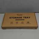 Natural Marble Tray, 12" x 6" Vanity Decorative Tray for Watch, Jewelry Holder, Perfume Organizer Candle Tray for Bedroom/Bathroom/Kitchen Countertop (Crema Beige) (11.8" x 5.9" x 0.4")