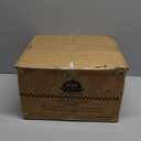 Enameled Cast Iron Dutch Oven Pot with Lid, Round Bread Oven for Homemade Sourdough Bread Baking, 6 Quart, White