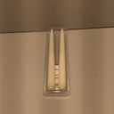 Homemory 2 Pcs Waxy Flameless Taper Candles with Remote, Flickering Battery Operated Taper Candle, Led Flameless Candlesticks Classic Tall Candles for Home, Wedding, Party, Ivory, 9.6 inches