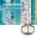 Glade PlugIns Refills Air Freshener, Sky & Sea Salt, Scented and Essential Oils for Home and Bathroom, 0.67 Fl Oz, 10 Count
