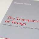 The Transparency of Things: Contemplating the Nature of Experience