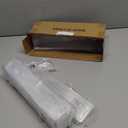 Nieifi Spice Rack Wall Mount, 4 Pack, Clear, Screw or Adhesive Installation, Spice Rack Organizer for Your Kitchen Cabinet or Pantry Door