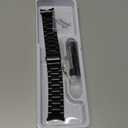 Metal Band Compatible with Samsung Galaxy Watch 8 40mm/44mm/Classic 46mm 2025,No Gap Business Stainless Steel Strap for Galaxy Watch8 Men Women,NOT for Other Models