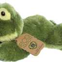 Aurora Responsibly Made Eco Nation Eco Softies American Bullfrog Stuffed Animal - Ideal for Playtime Adventures - Perfect for Birthdays or Just Because - Green 8 Inches