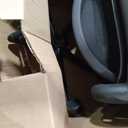 Humanscale World One Black Office Chair, Ergonomic Work Desk Chair with Built in Lumbar Support, Adjustable Computer Office Chair for All Body Types