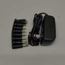 12V 2A AC Adapter Charger with 8 Tips, ac/dc Adapter 100-240v, 50/60hz 12 Volts 2000mA DC in 12V Power Supply Cord for Seagate & WD My Book WD LED Strip Light, CCTV Camera,Router, DC 12V 1.5A 1a Cable