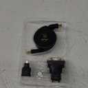 retrak premier series retractable universal HDMI cable kit with 2 adapter tips