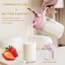 Breast Milk Pitcher, Mason Jar 32 oz, Heavy Duty Wide Mouth Jar with Pink Flip Cap Lid and Pour Spout, Airtight Seal for Freshness and Convenience, Great for Cold Beverages and Home Entertaining