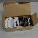 5 Pack Black Water Leak Alarm Detector, 120dB Loud Alert Water Sensor, IP66 Waterproof, Sensitive Leak and Drip Alert, Easy Installation for Home, Basement Flood Prevention, Bathroom, Sink, Laundry