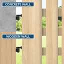 Wall Mount Gate Hinge Fit 5/8'' Pin Fence Post Hinge, Gate Hinges for Wooden or Concrete Farm Gate and Fence Gate(Screws Included), 4 Pcs