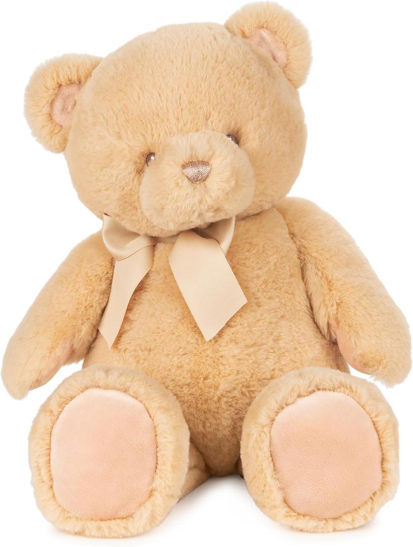 GUND Baby My First Teddy Bear, Ultra Soft Animal Plush Toy for Babies and Newborns, Light Brown/Tan, 15”