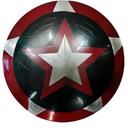 Medieval Battle-Damaged Replica 22 Inch Shield – Cinematic Armor Prop Round Shield