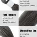 Salt and Pepper Braiding Hair 12 Inch Pre Stretched Hair Short Straight Crochet Braids Yaki Texture Synthetic Fiber 8 Packs (Salt and Pepper)
