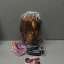 Mannequin Head with 80% Human Hair - Straight, 26"-28" Doll Head for Cosmetology & Hairdresser (#27 Light Brown)