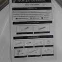 TETOTE Brushed Nickel Vanity Mirror for Bathroom 72" x 36" Beveled Frame Rectangle Bathroom Mirror for Over Sink Brushed Nickel, Tempered Glass, Stronger Frame, Modern Farmhouse Bedroom, Entryway