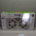 HOLMES 9" Twin Digital Window Fan, Reversible Airflow Blades, In/Out Exchange, 3 Speeds, Built-In Extender Panels, Ideal for Home, Bedroom or Office, Remote Control, White