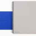 2 x B5 Spiral Notebook, 160 Ruled Pages, 100 GSM Paper, Iris