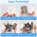 50PC 5N11 Respirator Filter Cotton, 6001 Filter Cartridges for Respirator Particulate Filter for Use with 6200, 6502, 6800, 7502 Series Respirator Against Particulates, Dust, Paint, Sanding