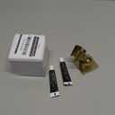 Shower Head Holder Handheld Shower Wand Holder Adjustable Shower Head Bracket Shower Wall Mount Holder, Brushed Brass/ Gold Finish, Drill Free Glue Installation