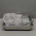 16" Roasting Pan with Rack, 7 PCS P&P CHEF Stainless Steel Turkey Roaster Lasagna Pan with Cooling Flat & V-shaped Baking Rack, Grilling Chicken Holder, Meat Shredding Claws, Dishwasher & Oven Safe