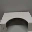 Foldable Toilet Stool Poop Stool Adult, Portable Squatting Potty for Travel Size, 7 Inch Toilet Stool Squat Adult, Collapsible Pooping Foot Stool for Bathroom, Toilet Step for Kids (Large, Light Gray)