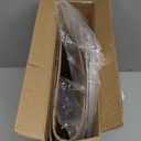 Burlap Lampshades Set of 2, 11.6" Top x 12.6" Bottom x 9.8" High, Brown Drum Shades for Table & Floor Lamps (Spider Fitter), Hand Crafted, Assembly Required