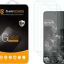 Supershieldz (3 Pack) Designed for Google Pixel 10 / Pixel 9 Tempered Glass Screen Protector, Anti Scratch, Bubble Free