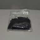 ANRABESS Womens Short Sleeve Sweaters Wool Blend Crew Neck Sweater Shirts Business Casual Work Tops 2026 Summer Outfits (Medium, Black)