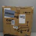 Collapsible Wagon 440lbs Load 42.5" Extra Long with Brake, Cover, Tailgate | 120L Plus Capacity, Heavy Duty, All Terrain, beach wagon, foldable wagon, Folding Wagon for Dogs, Sand, sport, Groceries