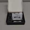 Solar RV TPMS Tire Pressure Monitoring System, Tire Pressure Monitor System,RV TPMS with 4 Sensors&6 Alarm Modes(0-87 PSI),Auto Sleep Mode,Tire Monitoring System for SUV/MPV/RV/Trailer