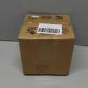 Lurrose Small Fabric Lampshade 5.5X5.5X5 Inch Black Linen Lamp Shade for Table and Floor Lamps Dust Cover Lamp Accessory