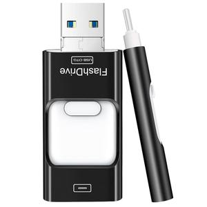 256GB Flash Drive for iPhone Photo Stick,Thumb Drive USB Stick High Speed Transfer USB Drives External Picture Video Storage Memory Expansion for iPhone/iPad/PC