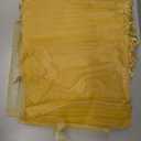 Windyun 100 Pcs Gold Large Organza Bags Bulk 12 x 8 Inch Sheer Mesh Drawstring Gift Packaging Pouch Bags for Christmas Wedding Game Party Favor Supplies