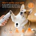 AIRROBO Dog Grooming Vacuum Kit,12000Pa Strong Pet Vacuum for Shedding,Grooming Hai,Quiet,PG100,2L Large Capacity