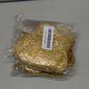 Ankirol Sheer Organza Favor Bags 6x8 inch for Wedding Baby Shower 100 pack Gift Bags Samples Display Drawstring Pouches (Gold Swirl)