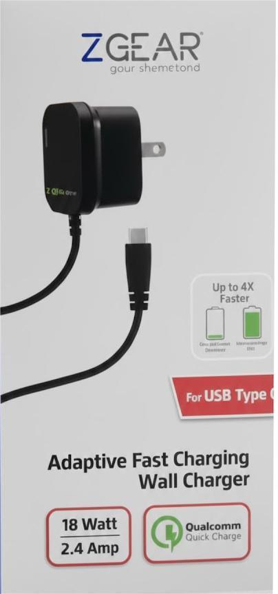 ZGEAR Adaptive Fast Charge Wall Charger
