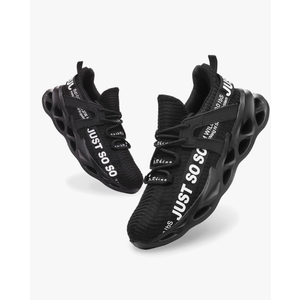 Furuian Steel Toe Shoes for Women Men Lightweight Slip On Safety Work Shoes Comfortable Steel Toe Sneakers Black, 9.5