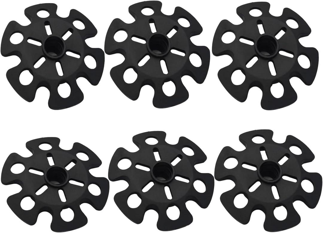 2pcs Walking Stick Tips, Replacement Rubber Tips for Walking Sticks, Trekking Pole Tips Baskets Hiking Pole Tips Feet Shock Absorption Rubber Cane Tips 11mm Diameter Survival Hiking Stick Accessories