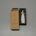 Cuayaes Cat Memorial Gifts, Orange Cat Figurines Loss of Cat Sympathy Gift for Cat Mom, Friendship Guardian Angel Statue Cat Remembrance Gifts for Women Cat Lovers