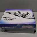 Skechers Sport Women's DLites-Play On Memory Foam Lace-up Sneaker (8, Black)