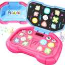 Acvens Handheld Dance Game,4 Mode,999 Level,Sensory Toys,Fast Puzzle Game,ADHD,Pop Fidget Toys for Kids Age 6-12,Birthday Gifts for Girls and Boys (Pink)