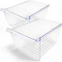 WP2256704, 2256704 Refrigerator Crisper Drawer Compatible with whirlpool, kenmore, amana, maytag: WRT518SZFM00, WRT518SZFM02, W8RXEGMWB01, WRT518SZFG00 etc. Crisper Pan 1469225, PS11739936, AP6006849