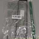 tatoko 12 Inches Double Side Wreath Hanger Over The Door - Large Wreath Metal Hook for Christmas Wreath Front Door Hanger - Holds 2 Wreaths with This 2 Sided Hanger (Black)